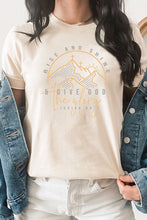 Load image into Gallery viewer, Rise And Shine And Give God The Glory Graphic Tee