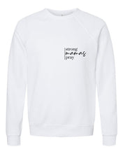Load image into Gallery viewer, Strong Mamas Pray Graphic Sweatshirt
