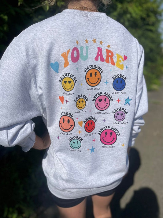 Cre8ed2luv's You Are "All The Things" Sweatshirt