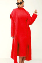Load image into Gallery viewer, Show Stopper Skim Two-Piece Cardigan &amp; Dress Set