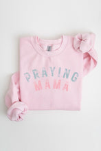 Load image into Gallery viewer, Praying Mama Christian Graphic Fleece Sweatshirts