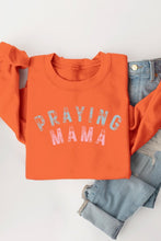 Load image into Gallery viewer, Praying Mama Christian Graphic Fleece Sweatshirts