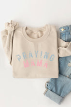 Load image into Gallery viewer, Praying Mama Christian Graphic Fleece Sweatshirts