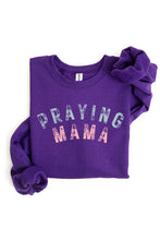 Load image into Gallery viewer, Praying Mama Christian Graphic Fleece Sweatshirts