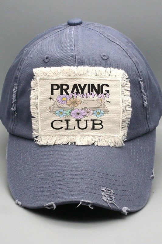 Praying Mamas Club Patch Hat