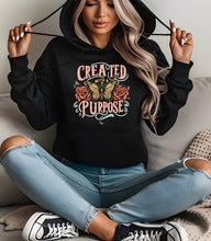 Load image into Gallery viewer, Cre8ed2luv&#39;s Created with Purpose Graphic Hoodie
