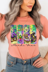 Cre8ed2luv's Mardi Gras Madness Graphic Tee