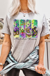 Cre8ed2luv's Mardi Gras Madness Graphic Tee