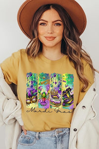 Cre8ed2luv's Mardi Gras Madness Graphic Tee