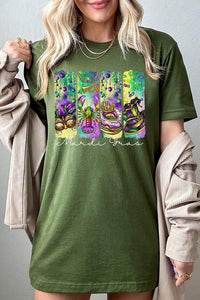 Cre8ed2luv's Mardi Gras Madness Graphic Tee
