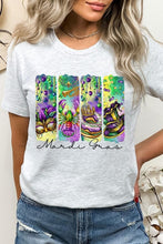 Load image into Gallery viewer, Cre8ed2luv&#39;s Mardi Gras Madness Graphic Tee