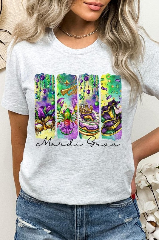 Cre8ed2luv's Mardi Gras Madness Graphic Tee