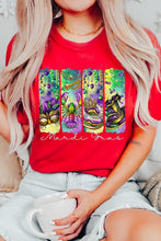 Load image into Gallery viewer, Cre8ed2luv&#39;s Mardi Gras Madness Graphic Tee