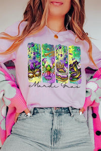 Cre8ed2luv's Mardi Gras Madness Graphic Tee