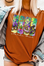 Load image into Gallery viewer, Cre8ed2luv&#39;s Mardi Gras Madness Graphic Tee