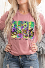 Load image into Gallery viewer, Cre8ed2luv&#39;s Mardi Gras Madness Graphic Tee