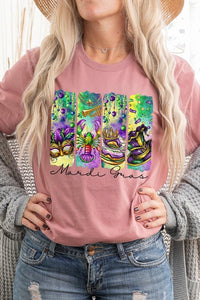 Cre8ed2luv's Mardi Gras Madness Graphic Tee