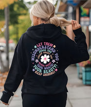 Load image into Gallery viewer, Cre8ed2luv&#39;s Colorful Let Them Graphic Hoodie