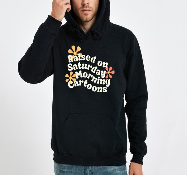 Cre8ed2luv's Raised on Saturday Morning Cartoons Graphic PLUS Hoodie