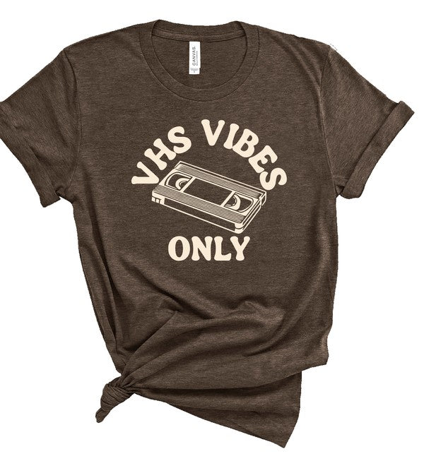 Cre8ed2luv's VHS Vibes Only Graphic Tee