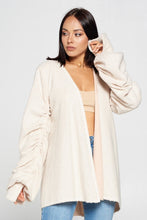 Load image into Gallery viewer, Soft Landing Cute Fuzzy Open Front Cardigan