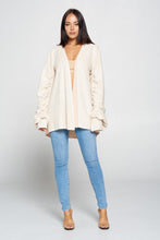 Load image into Gallery viewer, Soft Landing Cute Fuzzy Open Front Cardigan