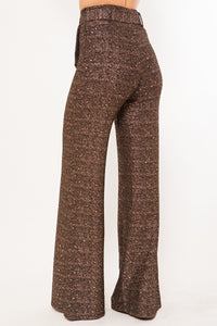 Finishing Touch Shiny Paillette Pants