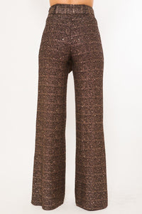 Finishing Touch Shiny Paillette Pants