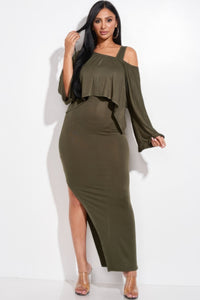 Go With the Flow Fitted Midi Length Tank Two-Piece Set