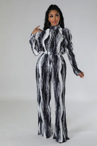 Perfect Storm Striped Two-piece Set