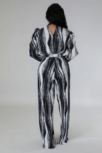 Perfect Storm Striped Two-piece Set