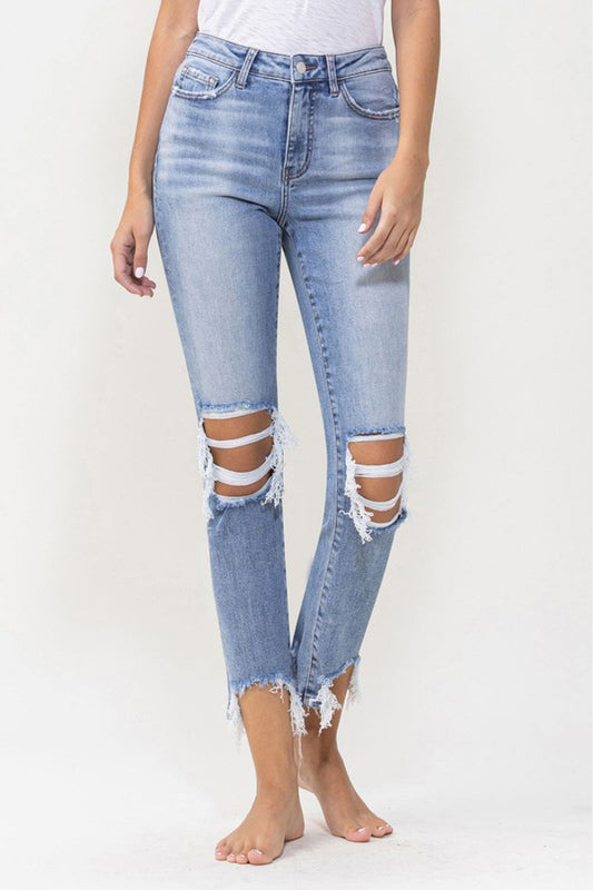 Cre8ed2Luv’s Full Size Courtney Super High Rise Kick Flare Jeans